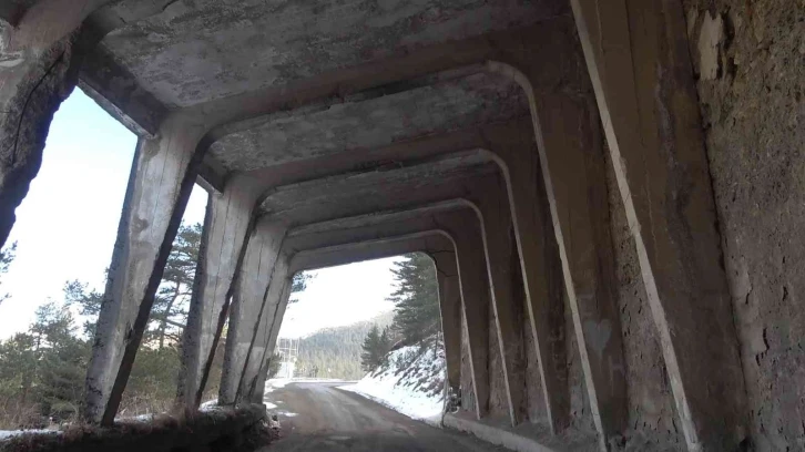 Yıkılma tehlikesi altındaki Zigana Tüneli, aslına uygun olarak tekrar inşa edilecek
