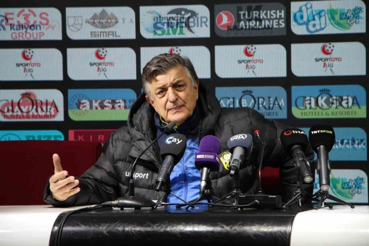 Yeni Malatyaspor Teknik Direktörü Yılmaz Vural yenilgiyi değerlendirid