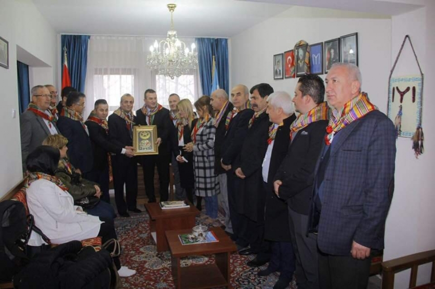 Yörük Türkmenleri, MHP Bursa il yönetimini ağırladı 