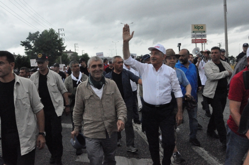 CHP’de yürüyüşün 20. günü tamamlandı