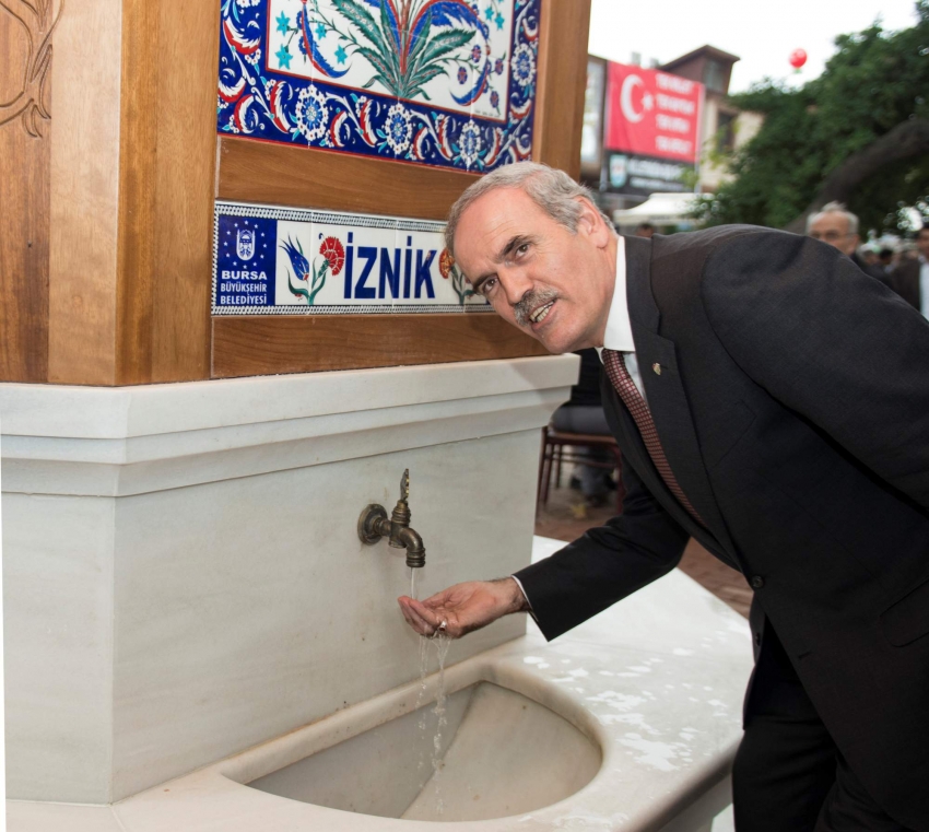 Başkan Altepe: "Bursa'da su çeşmeden içilir!"