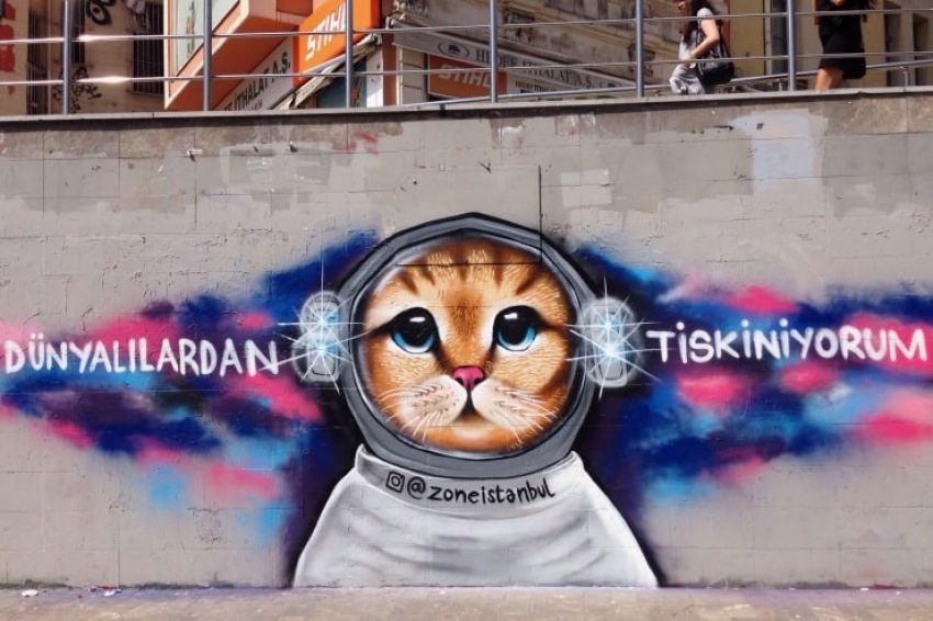 Graffiti sanatçısı Zone(zoneistanbul): Graffiti’lerim duvarların içinde, boyaların altında kaldı!