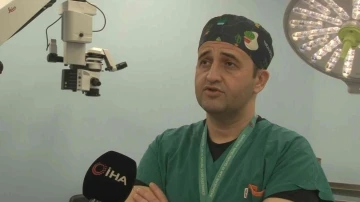 25 yıldır görme problemi yaşayan hasta Türk doktorun geliştirdiği tedavi ile sağlığına kavuşacak
