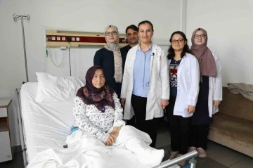 28 yıllık ameliyat korkusunu yenen Alime Coşar, sağlığına kavuştu
