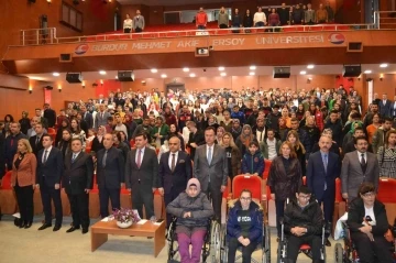 Burdur’da engelliler günü etkinliği