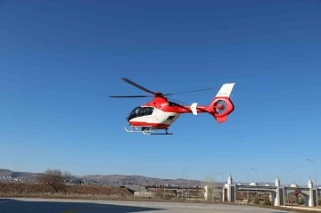 4 kente hizmet verecek ambulans helikopter Sivas’ta
