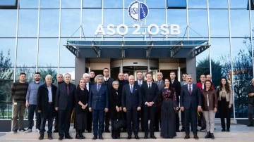 AB Türkiye Delegasyonu Başkanı Meyer-Landrut, “Pilot Yeşil OSB” seçilen ASO 2 OSB’yi ziyaret etti
