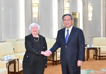ABD Hazine Bakanı Yellen, Çin Başbakanı Li ile bir araya geldi
