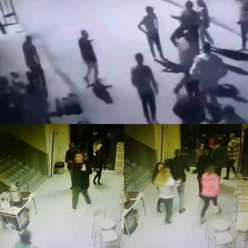 Adana’da deprem güvenlik kameralarına böyle yansıdı
