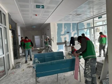 Adıyaman’daki sağlık tesisini Karaköprü Belediyesi yenileniyor
