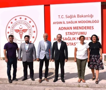 Adnan Menderes Stadyumu 112 Acil Sağlık Hizmetleri İstasyonu’nda sona gelindi
