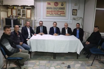 AK Parti Bursa Milletvekili  Ahmet Kılıç'tan Rumeli derneklerine ziyaret