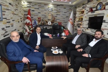 AK Parti Erzurum Milletvekili Öz, Zafer medya grubu ziyaret etti
