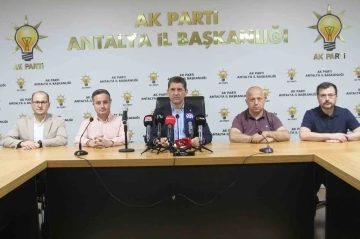 AK Parti İl Başkanı Ali Çetin: "Teleferik kazası adli bir olaydır"

