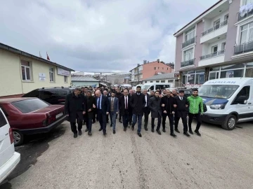 AK Parti Sarıkamış Belediye Başkan Adayı Çetinkaya’dan ev ve esnaf ziyareti
