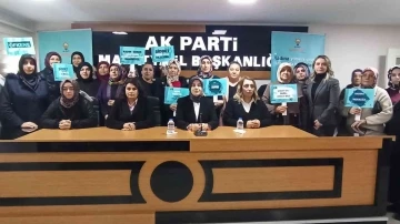 AK Partili Özlem Pelitoğlu: &quot;Şiddete karşı kadın-erkek omuz omuza mücadeleyi sürdüreceğiz&quot;
