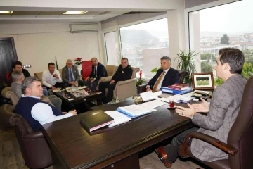 Alaçatı’daki yerel derbi maçı için güvenlik toplantısı gerçekleştirildi