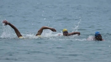 Alanya Uluslararası Açık Su Yüzme Yarışları yapıldı
