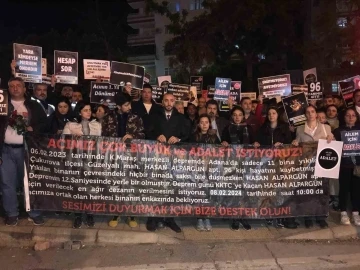 Alpargün Apartmanı’nda ölen 96 kişi için yürüyüş düzenlendi
