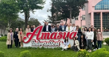 Amasya Üniversitesi Avrupalı akademisyenleri konuk etti

