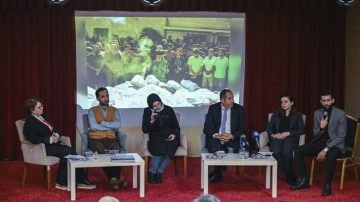 Ankara'da "Gazze'de Gazeteci Katliamı ve Basın Özgürlüğü Sorunu" Paneli düzenlen