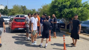 Antalyaspor’un Brezilyalı futbolcusu Naldo Pereria’yı üzen kaza
