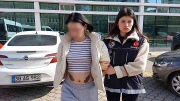 Apart otelde uyuşturucuyla yakalanan genç kadın tutuklandı
