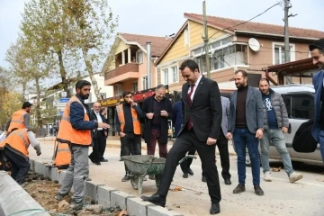 Atatürk Caddesi konfora kavuşuyor
