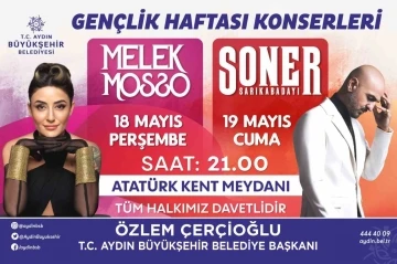 Aydın Büyükşehir Belediyesi’nden Gençlik Haftası konseri
