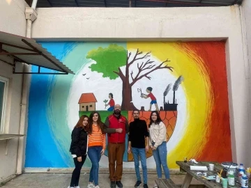 Aydın’da öğrenciler, doğa için çiziyor
