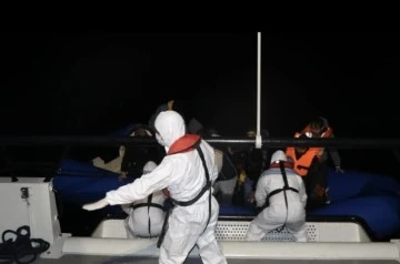 24 kaçak göçmen Sahil Güvenlik ekiplerince kurtarıldı