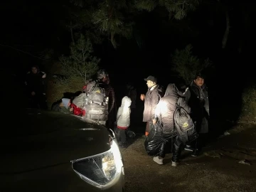 Ayvalık’ta 15 düzensiz göçmen yakalandı
