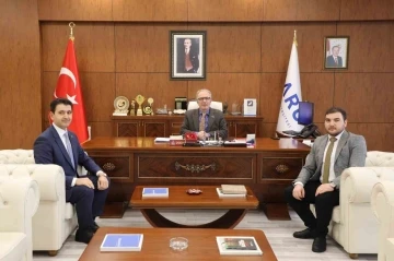 Azeri Milletvekilinden Rektör Uzun’a ziyaret
