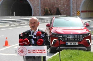 Bakan Karaismailoğlu: “Yeni Zigana Tüneli’ni 3 Mayıs’tan itibaren 100 binin üzerinde araç kullandı”
