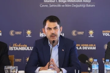 Bakan Kurum: &quot;15 Mayıs itibariyle biz yurt dışından borç alacağız diyen Kılıçdaroğlu var&quot;
