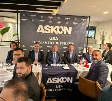 Bakan Özhaseki, ABD’de Türk iş adamlarıyla buluştu

