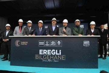Başkan Altay Ereğli’de Bilgehane temeli attı
