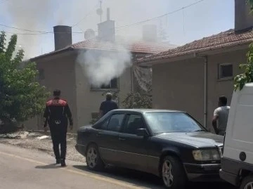 Beypazarı'nda  korkutan yangın