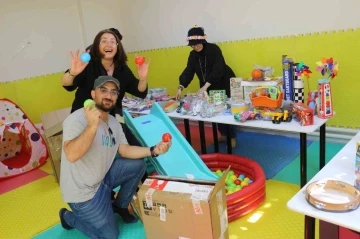 Batman’da gönüllüler tarafından engelli çocuklar için oyun odası yapıldı
