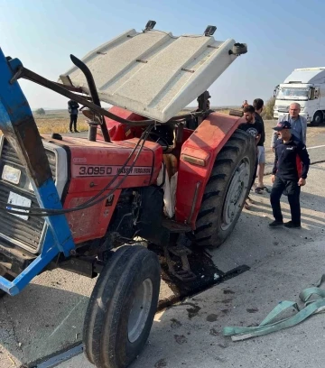 Batman’da takla atan traktörün sürücüsü ağır yaralandı
