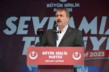 BBP Lideri Destici: 'HDP'yi siyasi parti olarak görmüyoruz!&quot;