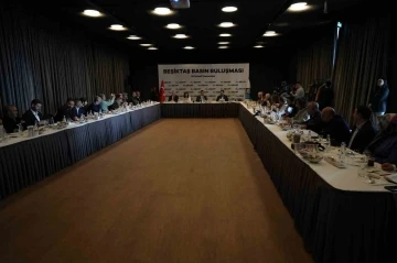 Beşiktaş Belediye Başkanı Akpolat basın mensuplarıyla bir araya geldi
