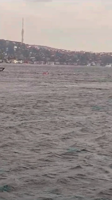 Beşiktaş’ta tekne alabora oldu, 4 kişi kurtarıldı
