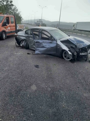 Bilecik’te kontrolden çıkan araç kaza yaptı, 4 kişi yaralandı
