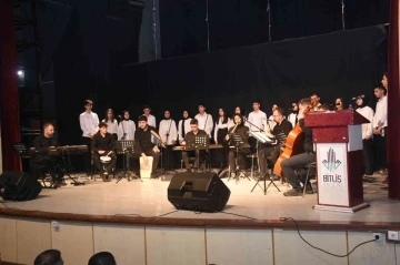 Bitlis’te “Şarkılar Bizi Söyler, Biz De Şarkı Söyleriz” konseri
