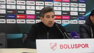 Boluspor - Manisa FK maçının ardından

