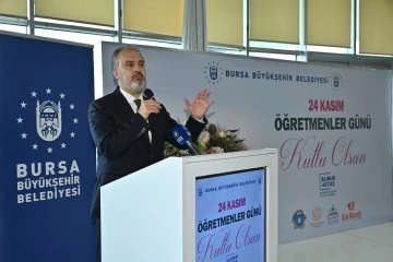 Bursa Büyükşehir Belediye Başkanı Aktaş: Yarınlarımız daha aydınlık 