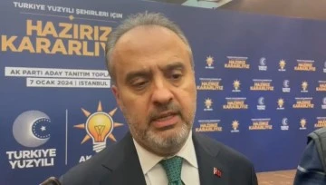 Bursa Büyükşehir Belediye Başkanı ve Adayı Alinur Aktaş'tan çarpıcı açıklamalar 