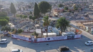 Bursa Büyükşehir Belediyesi, Antakya Ulu Camii enkazında çalışmalarına başladı