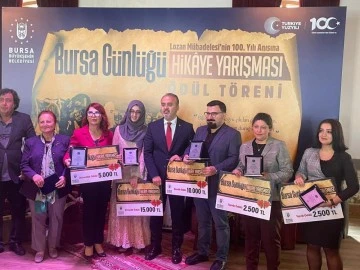 Bursa Büyükşehir Belediyesi tarafından düzenlenen 'Bursa Günlüğü Hikaye Yarışması' sonuçlandı